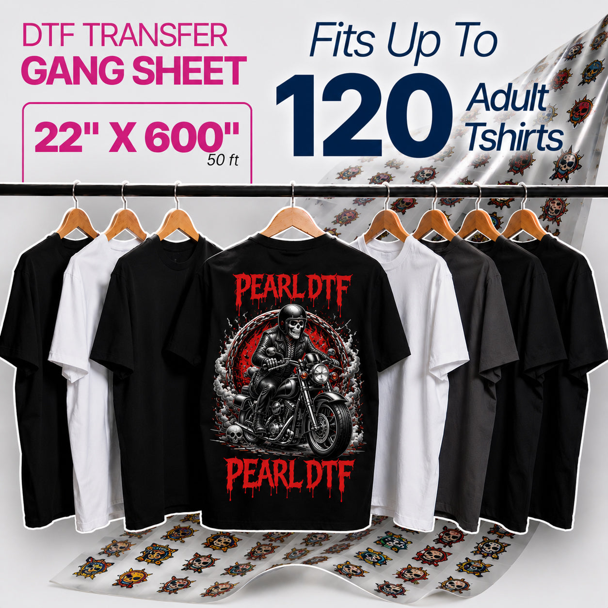 DTF Transfers Gang Sheet Builder