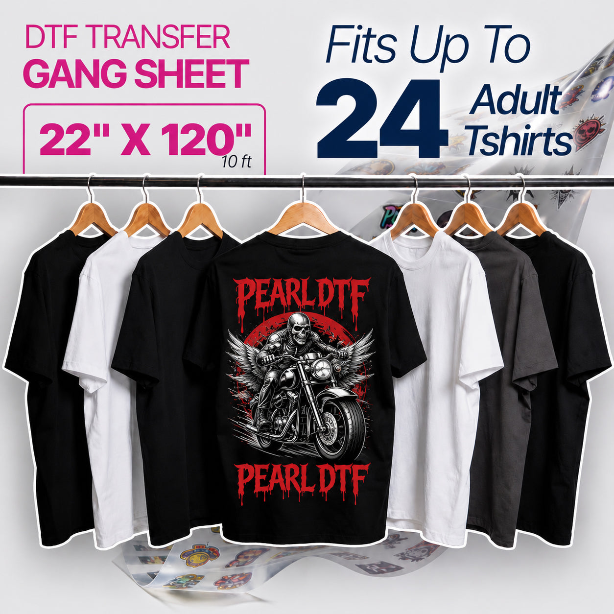 DTF Transfers Gang Sheet Builder