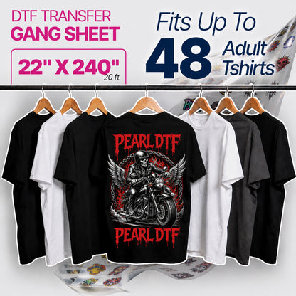 DTF Transfers Gang Sheet Builder