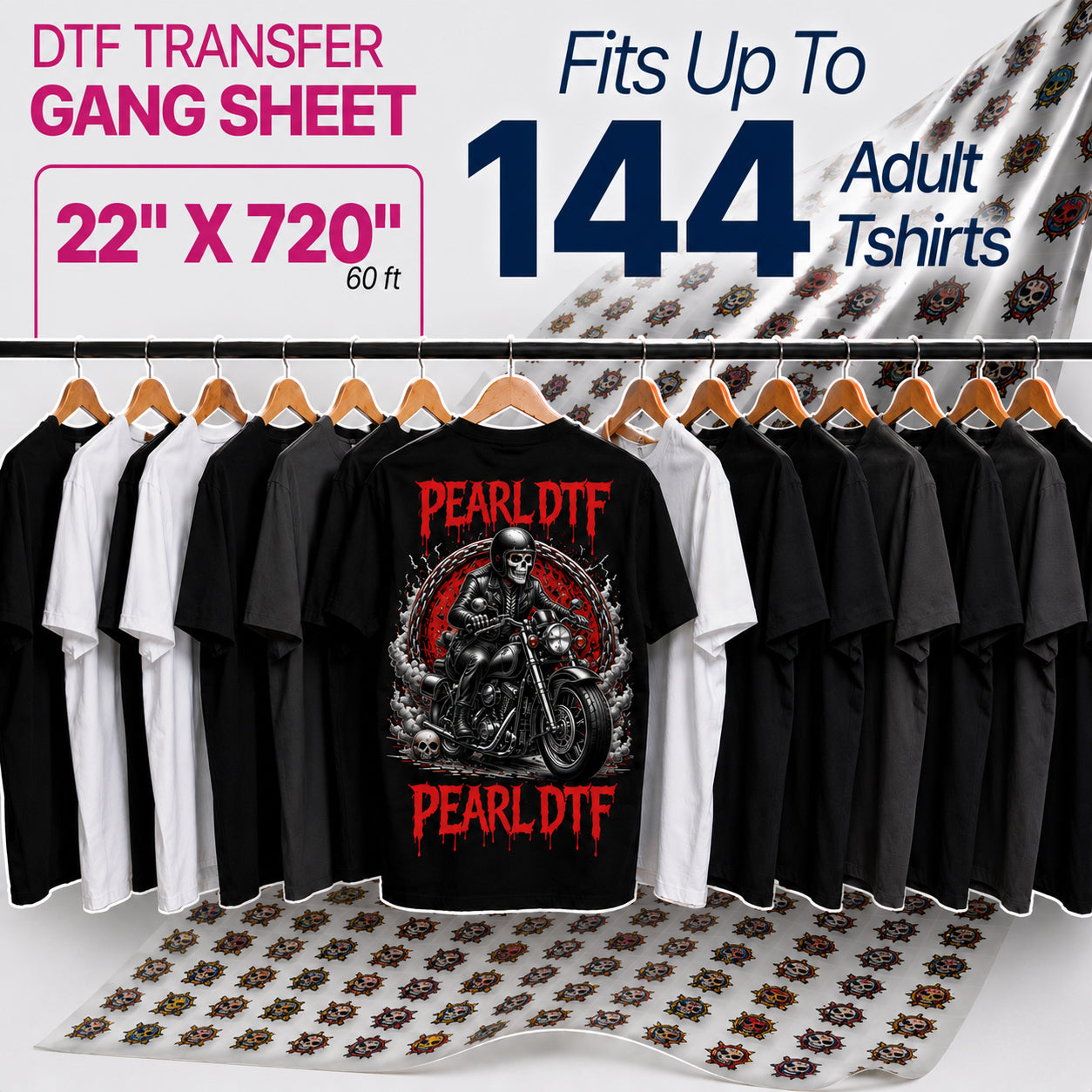 Pearl DTF Gang Sheet Builder – Custom DTF Transfers Made Simple