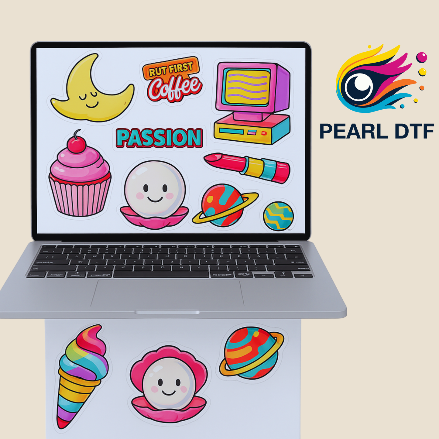 UV DTF 3D Stickers Gang Sheet Builder